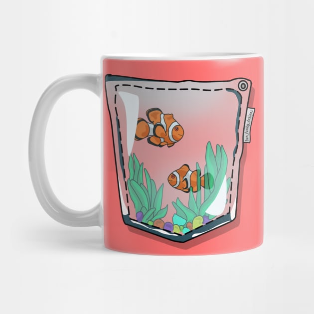 Fishy Daydream - Whimsical Aquarium Design by Fun Funky Designs